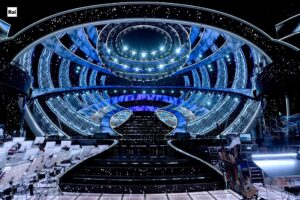 Sanremo 2022 scenografia
