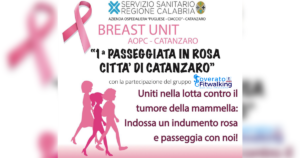 1° passeggiata in rosa città di Catanzaro