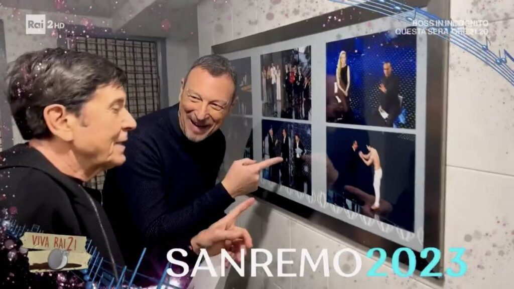 Amadeus e Gianni Morandi svelano i duetti della serata cover di Sanremo 2023