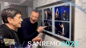 Amadeus e Gianni Morandi svelano i duetti della serata cover di Sanremo 2023
