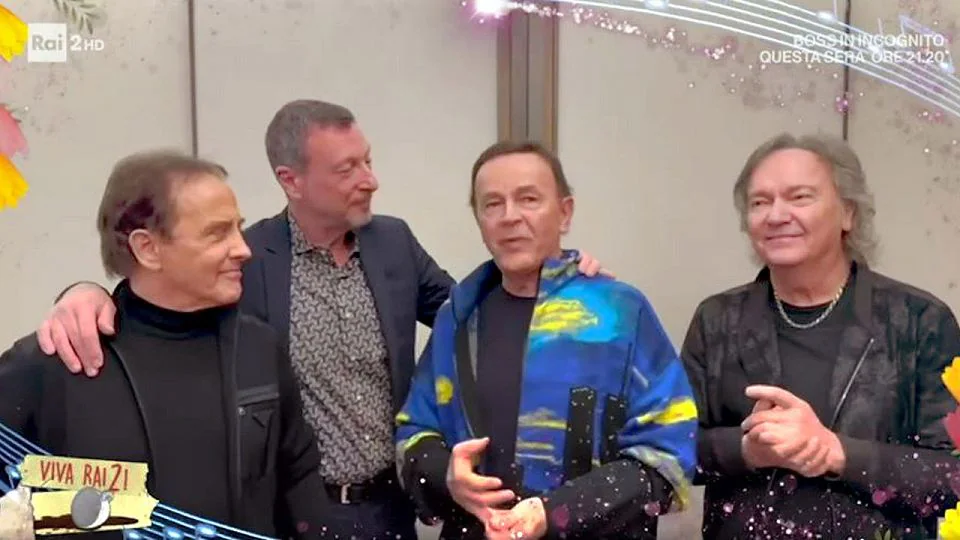I Pooh ospiti di Sanremo 2023