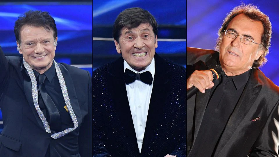 Massimo Ranieri, Gianni Morandi e Al Bano ospiti di Sanremo 2023