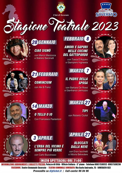 Teatro Comunale di Soverato - Stagione 2023