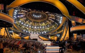 La scenografia di Sanremo 2023
