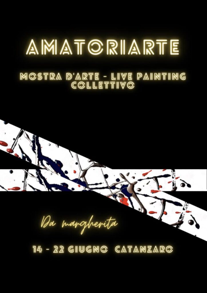 Amatoriarte Mostra d'arte - Live painting collettivo - Da Margherita