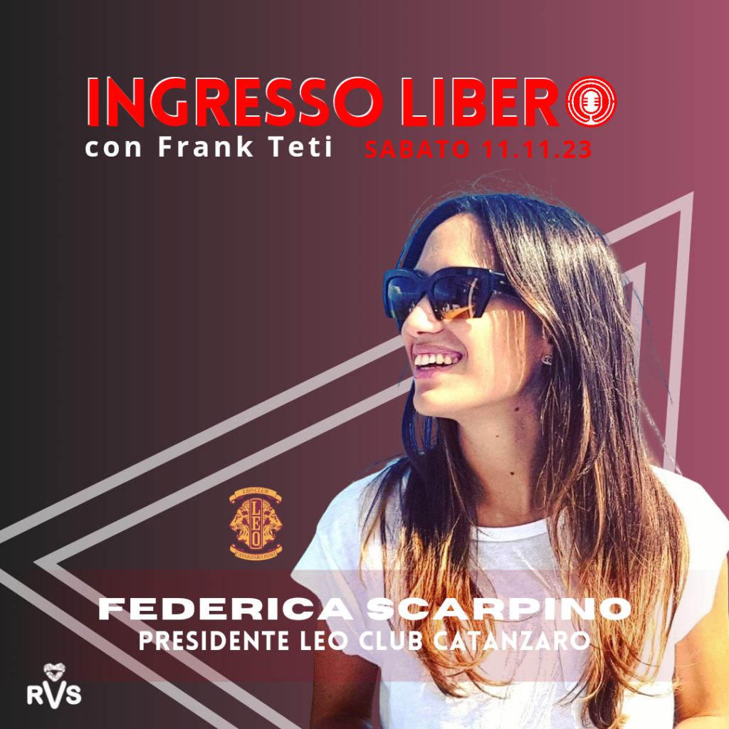 Ingresso Libero 11.11.23 - Intervista a Federica Scarpino Ingresso Libero 11.11.23 - Intervista a Federica Scarpino