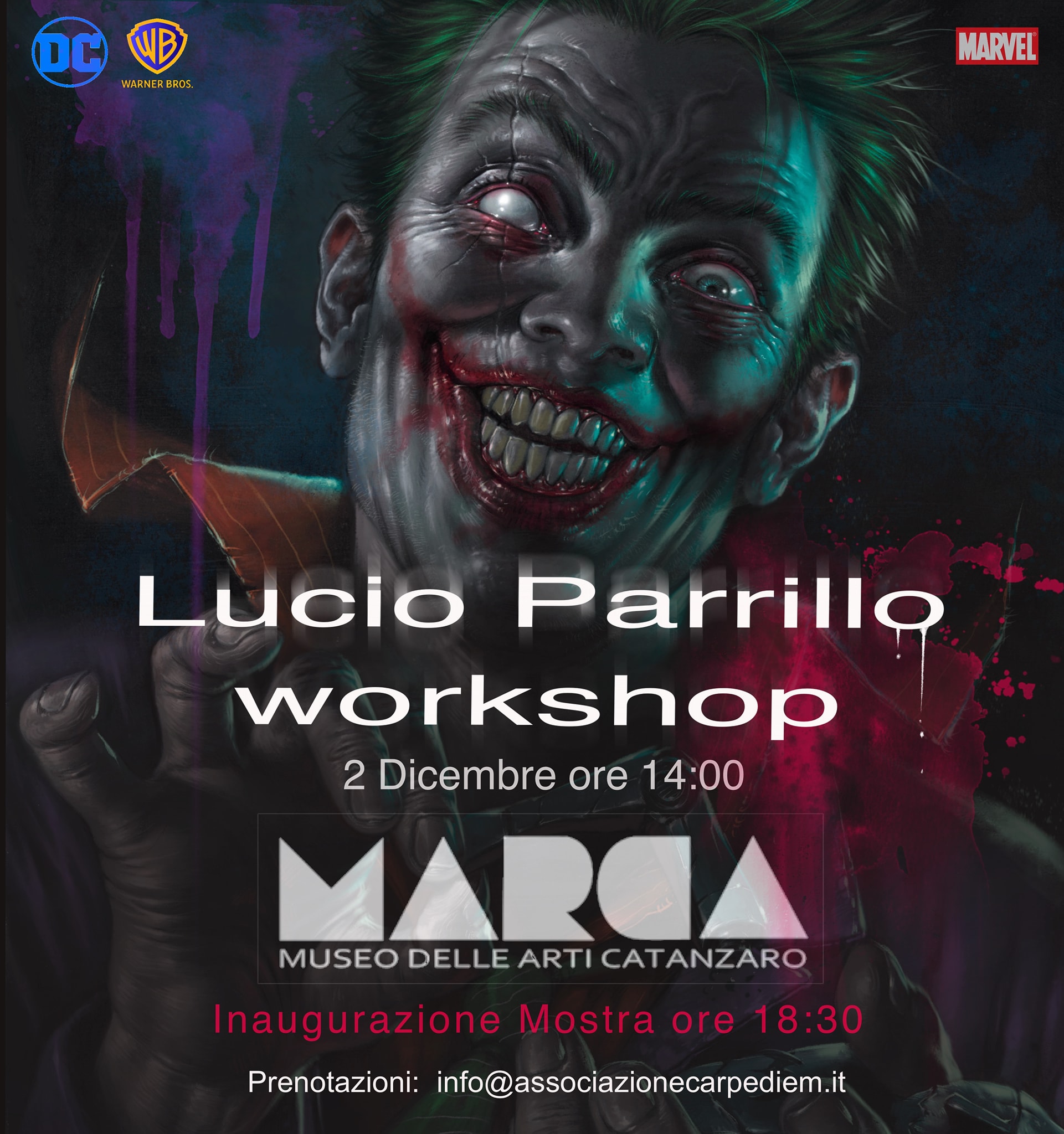 Workshop Lucio Parrillo al MARCA di Catanzaro