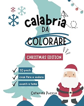 Calabria da colorare Christmas Edition