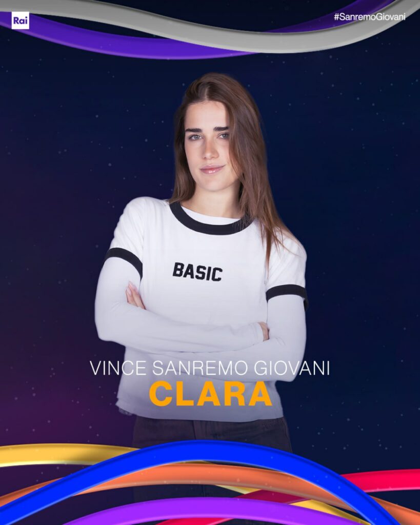 Clara vince Sanremo Giovani 2023 Clara vince Sanremo Giovani 2023