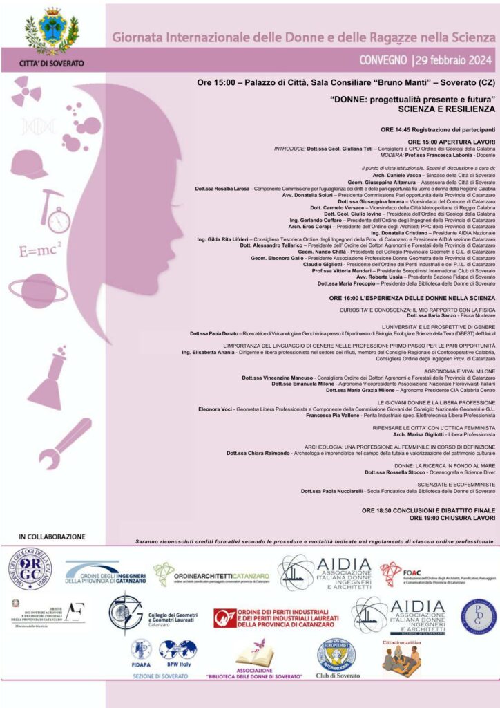 Giornata Internazionale delle Donne nella Scienza