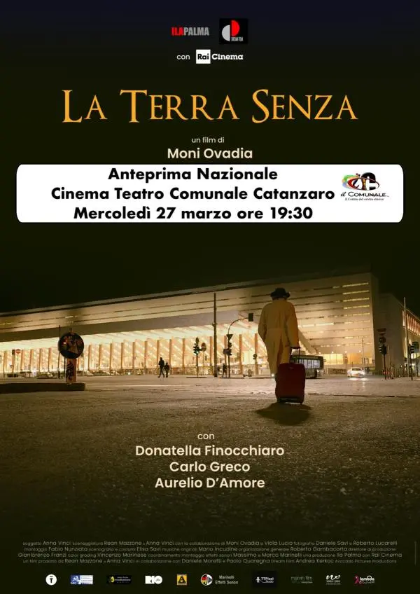 Anteprima nazionale a Catanzaro de La terra senza - film di Moni Ovadia