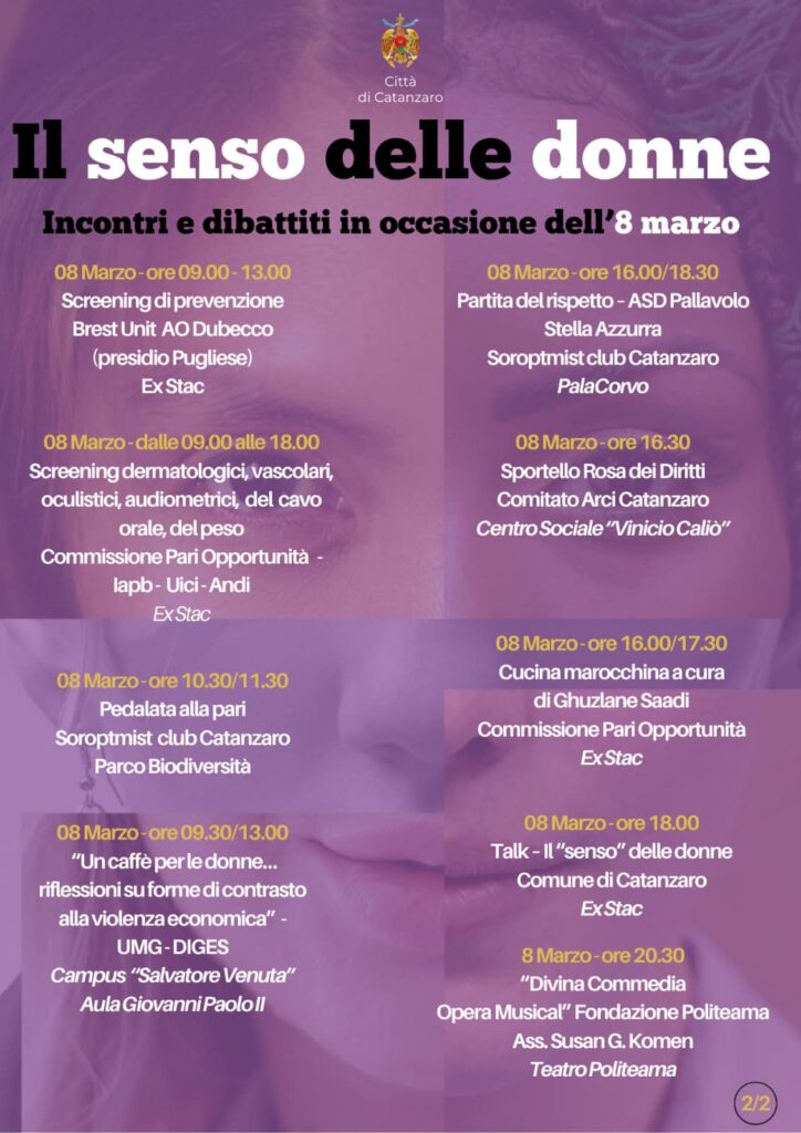 Il senso delle donne programma 2.2