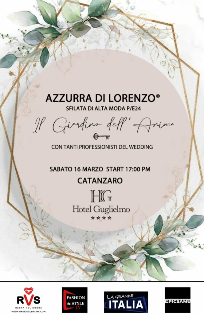 Sfilata Il Giardino dell'Anima di Azzurra Di Lorenzo