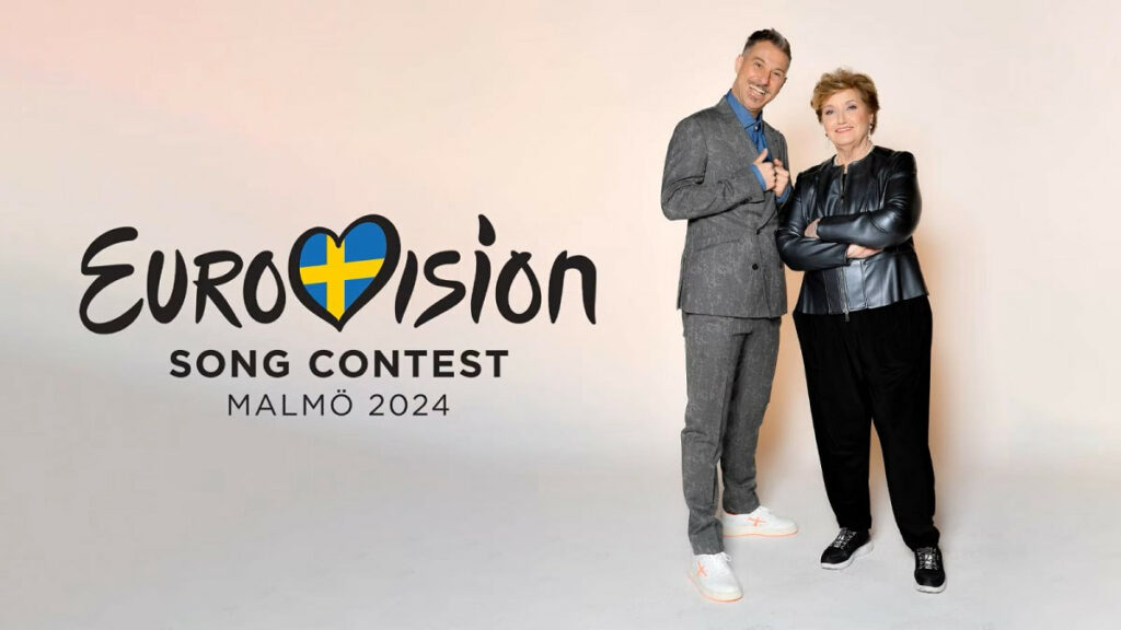 Eurovision Song Contest 2024 - Gabriele Corsi e Mara Maionchi