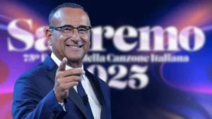 Carlo Conti, direttore artistico e conduttore di Sanremo 2025