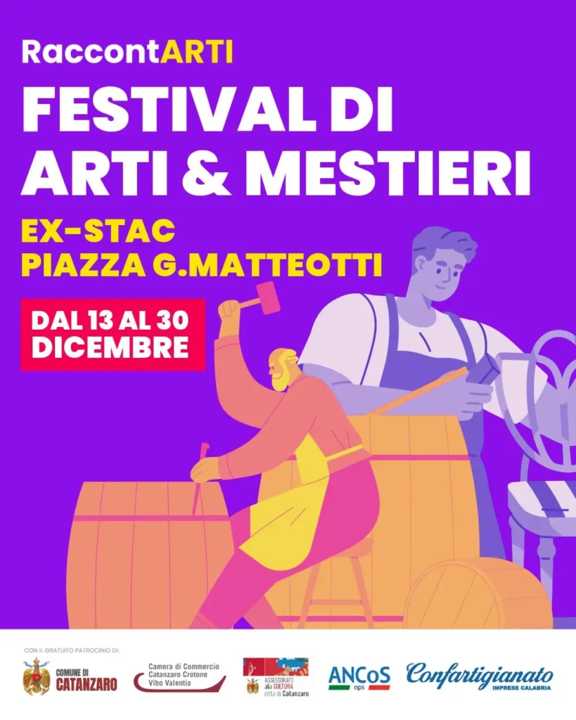 RaccontARTI-Festival Arti & Mestieri -Catanzaro - terza edizione