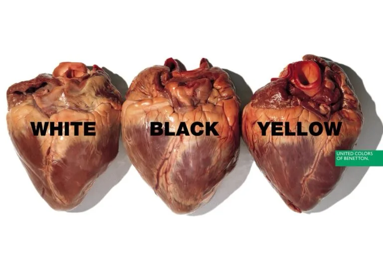 Cuori - Benetton - 1996 - Oliviero Toscani