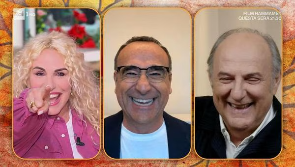 Gerry Scotti e Antonella Clerici co-conduttori di Sanremo 2025