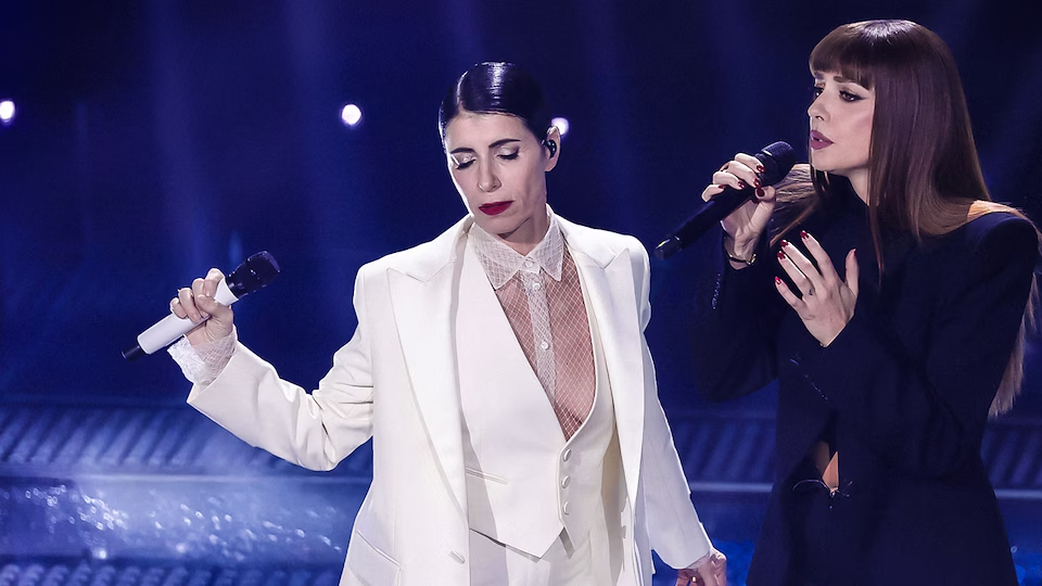 Giorgia e Annalisa vincono la serata cover di Sanremo 2025