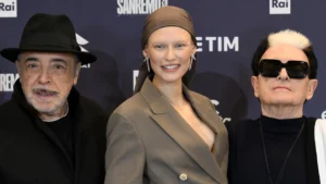 Nino Frassica, Bianca Balti e Cristiano Malgioglio a Sanremo 2025
