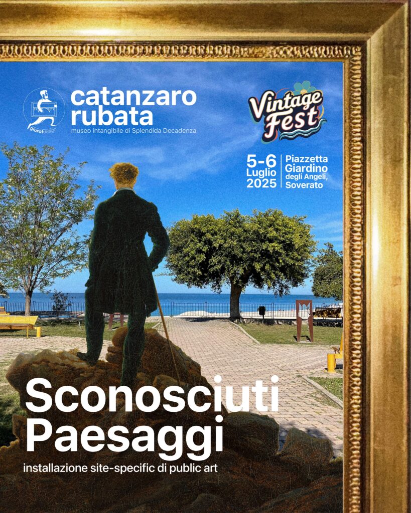 Sconosciuti Paesaggi installazione site-specific di public art