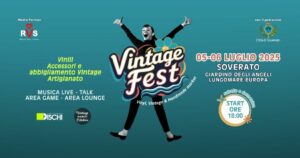 Banner VINTAGE FEST - Soverato - 5 e 6 Luglio 2025