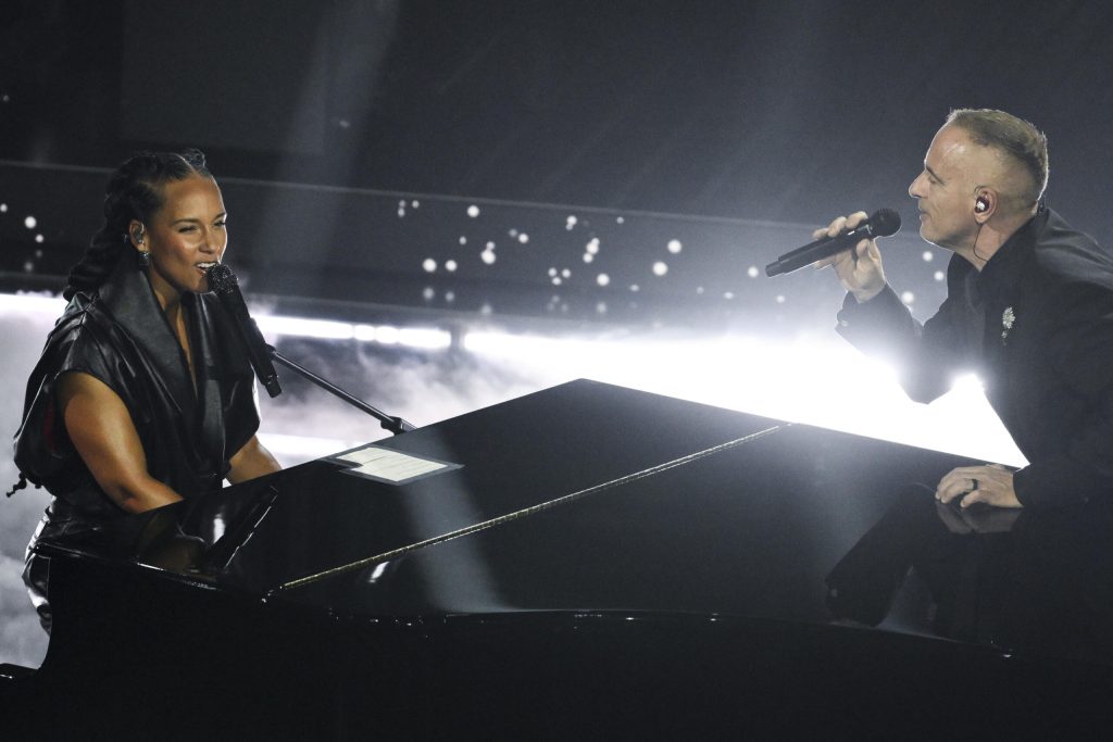 Alicia Keys e Eros Ramazzotti Sanremo 2026