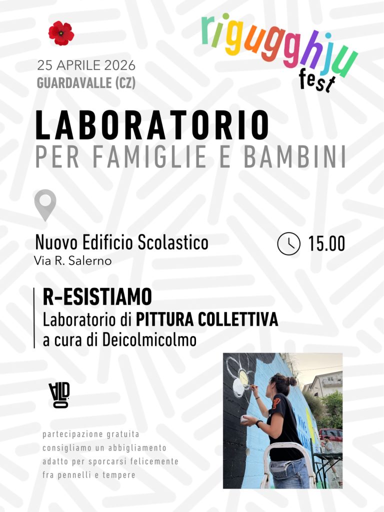 Rigugghju Fest 2026 - laboratorio di pittura collettiva