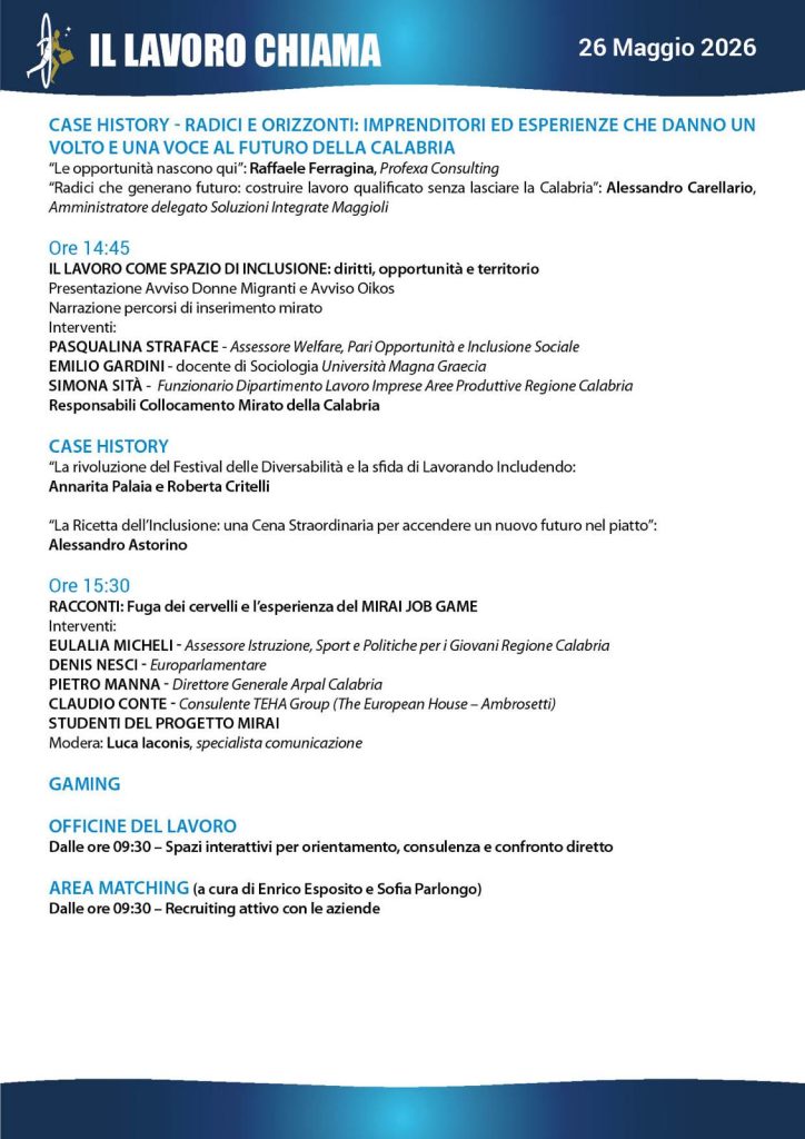 Il Lavoro Chiama